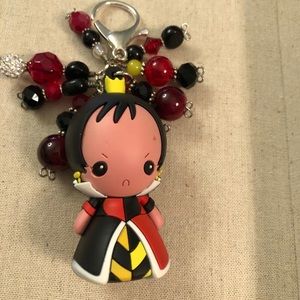 Queen of Hearts bag charm